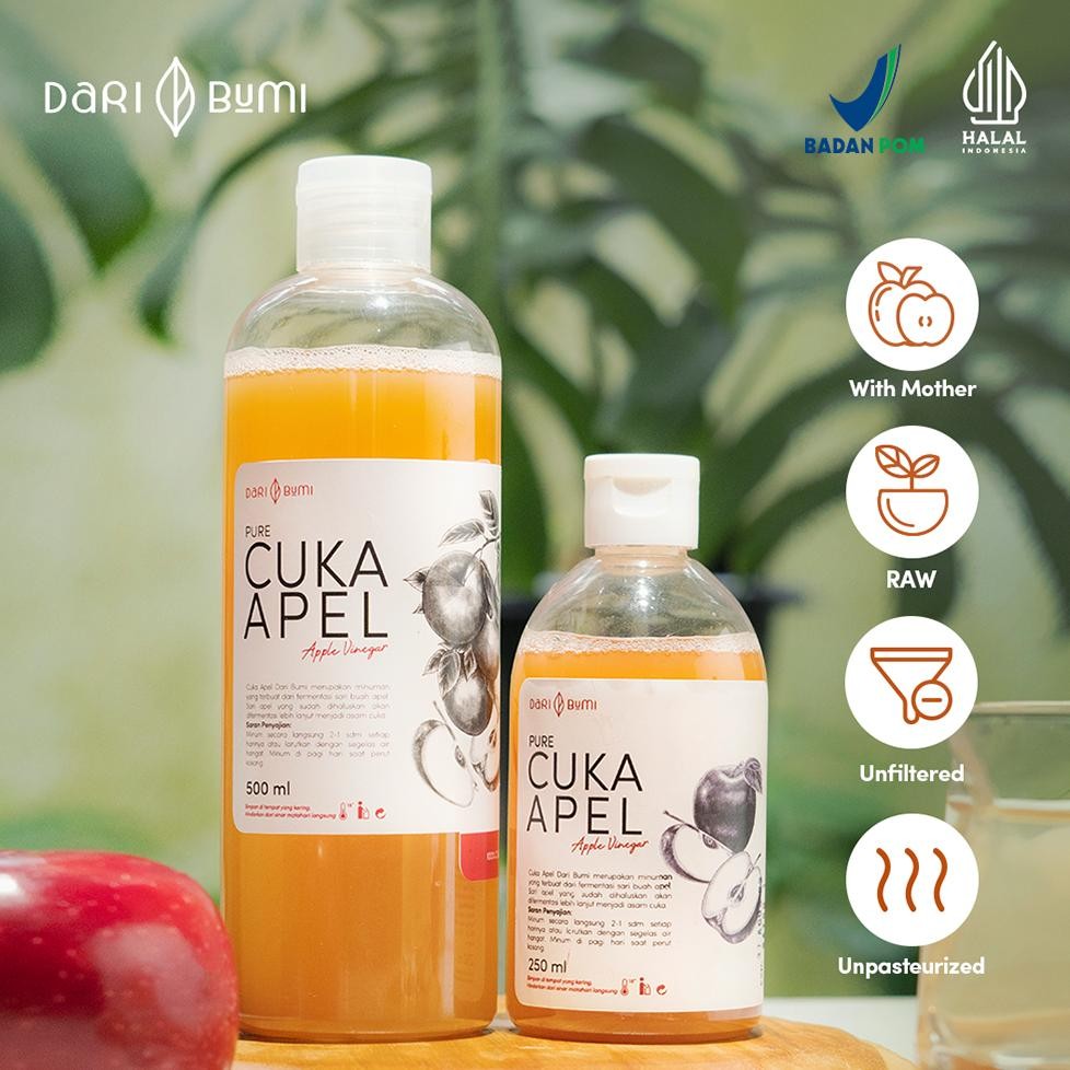 

Dari Bumi Cuka Apel Asli Minuman Diet Premium Pure Original