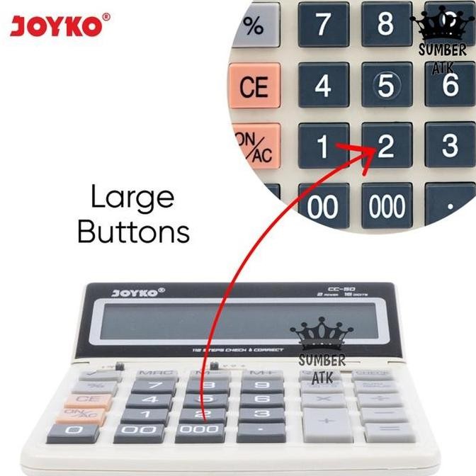 

restock Calculator Kalkulator Joyko CC-50 16 Digits