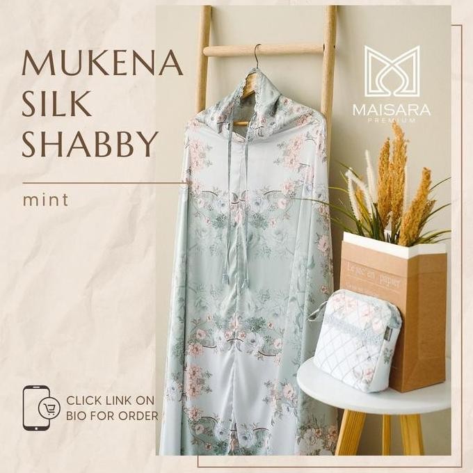 Mukena Silk Shabby Maisara Premium