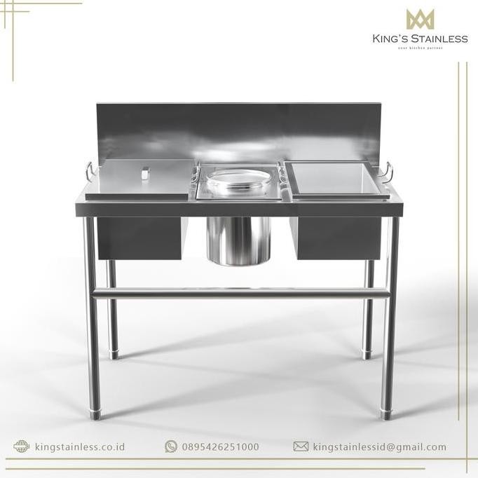 

Terlaris Meja Penepungan Ayam | Meja Dusting Fried Chicken