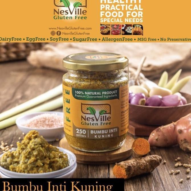 

TERLARIS BUMBU INTI KUNING GLUTEN FREE, ALLERGEN MSG OIL FREE ready