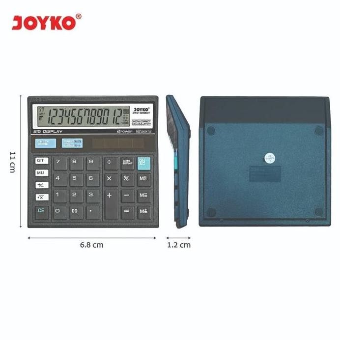 

restock Calculator / Kalkulator Joyko DTC-1313CH 12 Digits Check Correct
