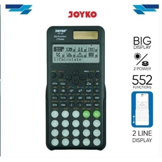

restock JOYKO CC 67 Scientific Calculator Statistik sama FX-991EX Kalkulator Ilmiah ORI CC67