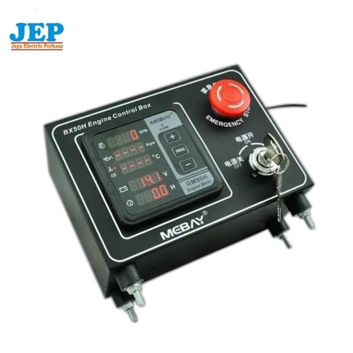 

Terlaris Panel Genset Engine Control Box Bx50H + Mpu + Oil Sensor Vdo + Water Temperature Sensor + Solenoid Genset