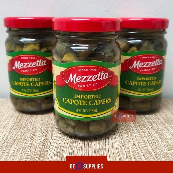 

TERLARIS Mezzetta Acar Capote Capers 118ml - Acar Kaper Import Mezzeta Mezetta ready