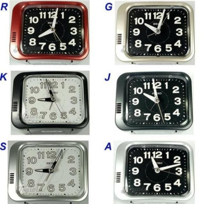 Qhk028 Jam Weker Seiko Original