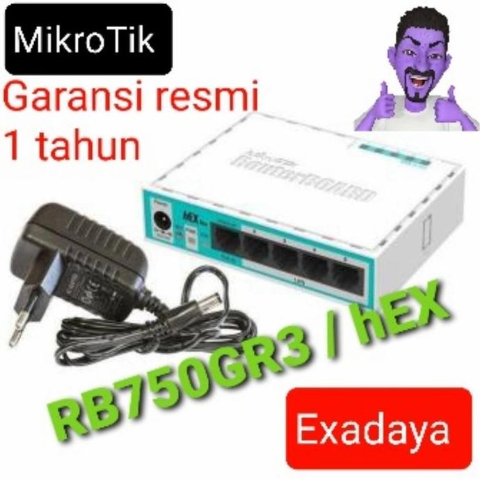 Mikrotik Routerboard Rb750Gr3 ( Hex ) 5 Port Gigabit
