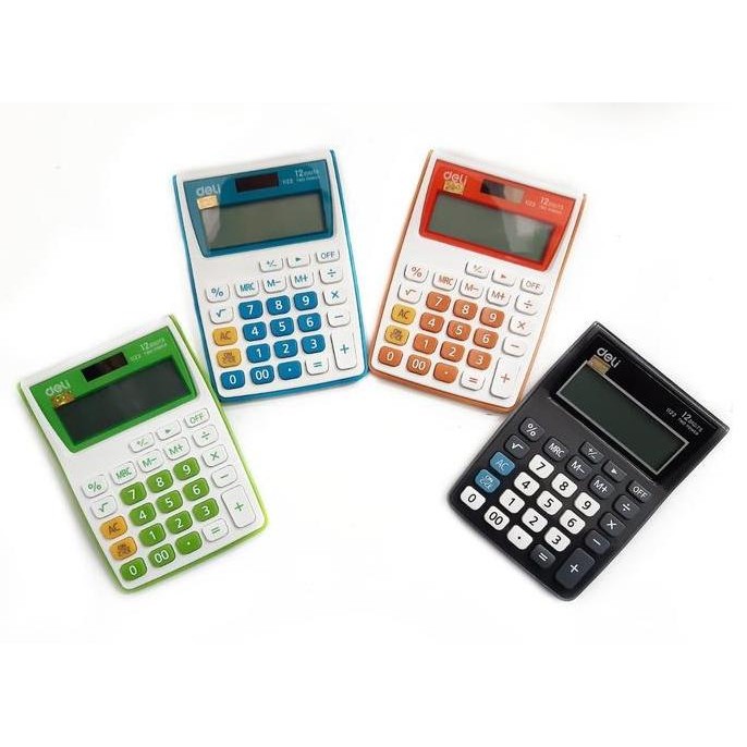 

restock KALKULATOR DAGANG MINI 12 DIGIT POKET PORTABLE DELI 1122 WARNA MURAH