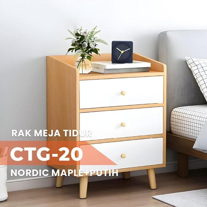 

Terlaris Gudang Dtg Meja Nakas Meja Samping Kamar Tidur Minimalis Meja Nakas Kayu Bedside Table Furniture