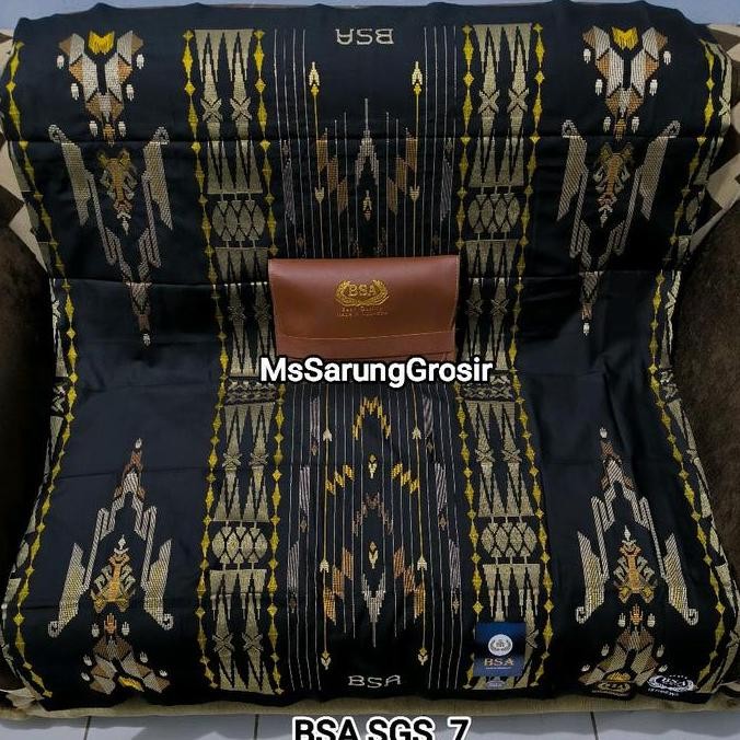 Sarung BSA motif SGS Full Songket