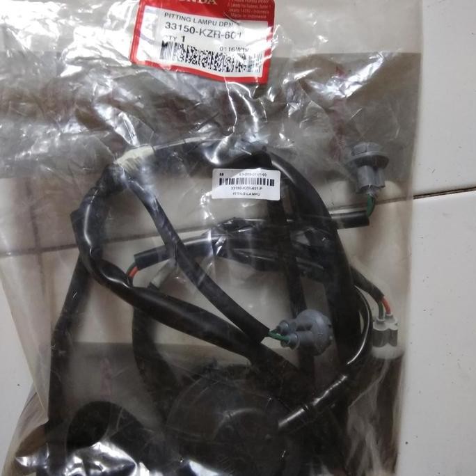 SOKET LAMPU DEPAN VARIO125 FITING LAMPU VARIO125 33150-KZR-601 SOKET