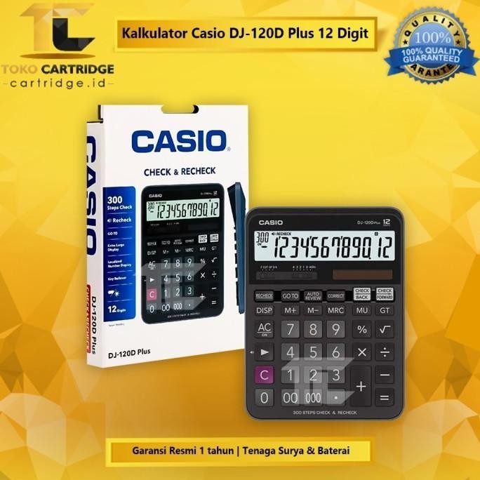 

restock Kalkulator Casio DH 14 16 DJ 220D 120D 240D MJ 120D 100D Calculator