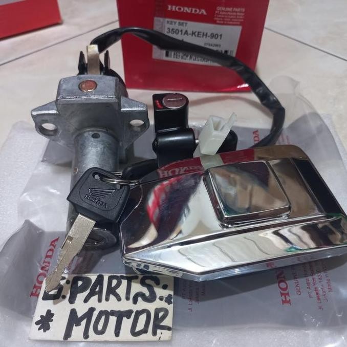 kunci kontak assy gl pro gl max neotch lengkap plus tutup tangki