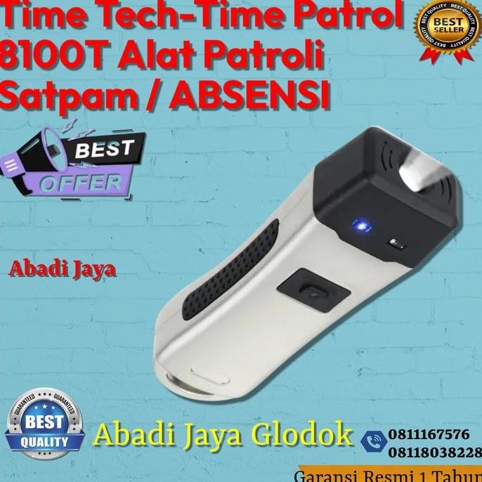 ready  Time Tech - Time Patrol 8100T Alat Patroli Satpam / ABSENSI