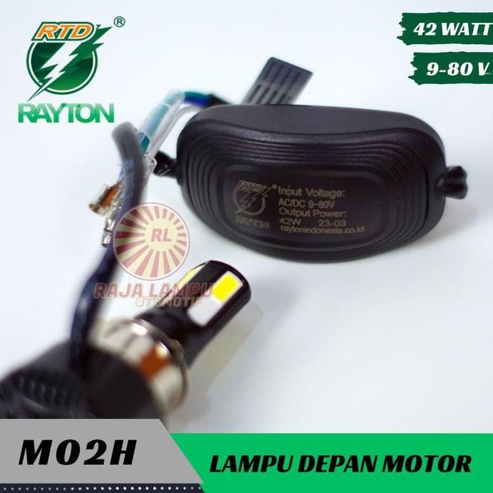 Lampu motor RTD 4 Sisi LED M02H LAMPU RTD Original RTD LED ORI GARANSI