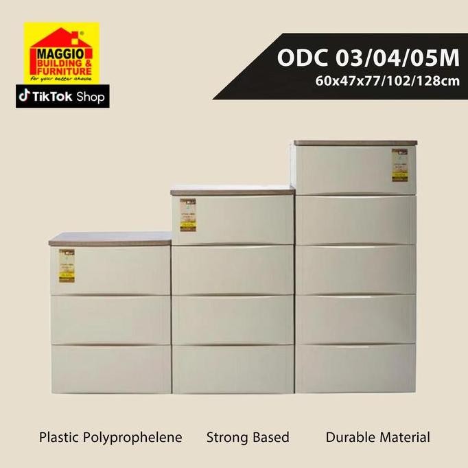 Lemari Plastik Susun - Lemari Kabinet Plastik - Lemari Susun Plastik 2/3/4/5 Pintu - Odc - Olymplast