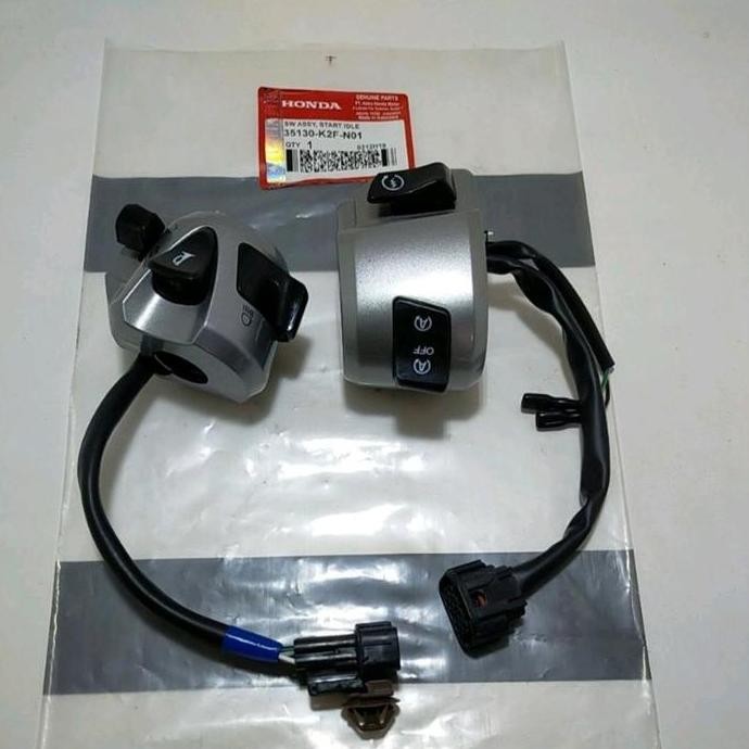 SAKLAR HOLDER KANAN KIRI TOMBOL STATER NEW SCOOPY FI ESP K2F 2021