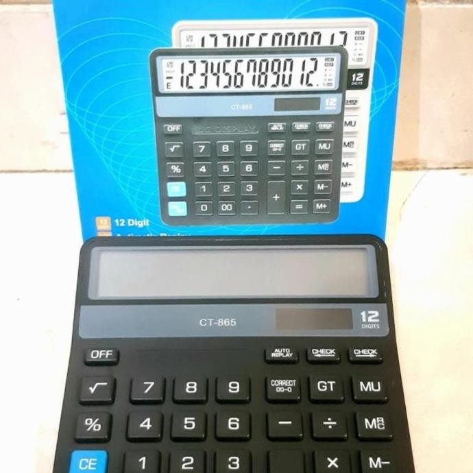 

restock Kalkulator CT-865 - Check & Correct Calculator Desktop CT865