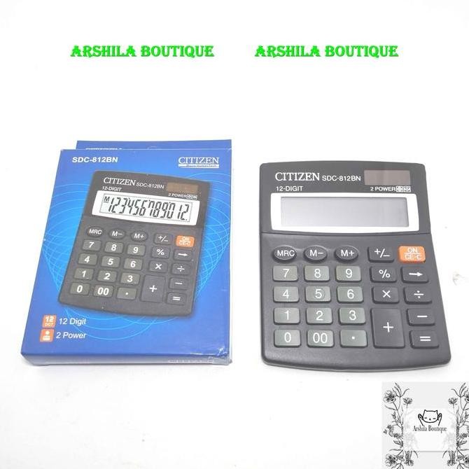 

restock Kalkulator Citizen SDC 812 - Alat Hitung Kalkulator Ukuran Sedang