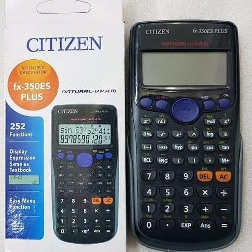 

restock CITIZEN FX-350ES - Scientific Calculator / Kalkulator Ilmiah FX 350 ES
