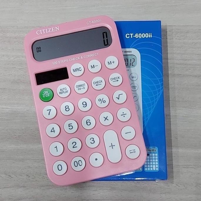 

restock Kalkulator Citizen Ct 6000ii 12 Digit / Calculator Ct 6000 ii 12 Digit