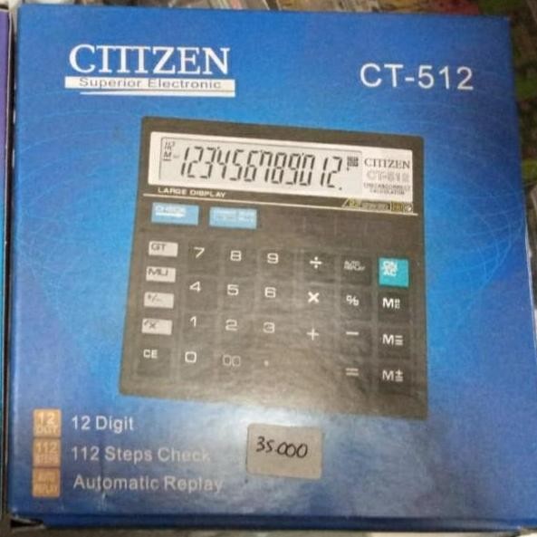 

restock Calculator / Kalkulator Citizen CT-512