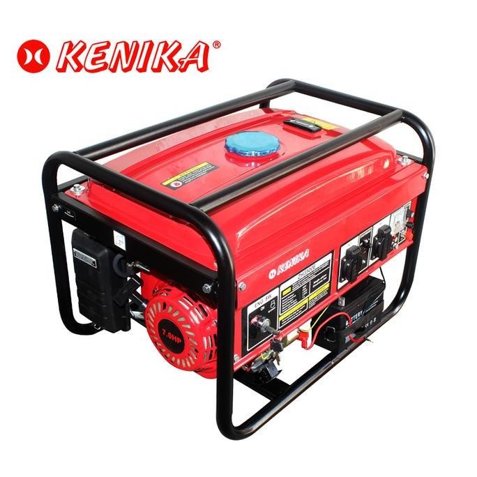 

Terlaris Kenika Gasoline Generator Zh3500 3000W Genset 3Kw