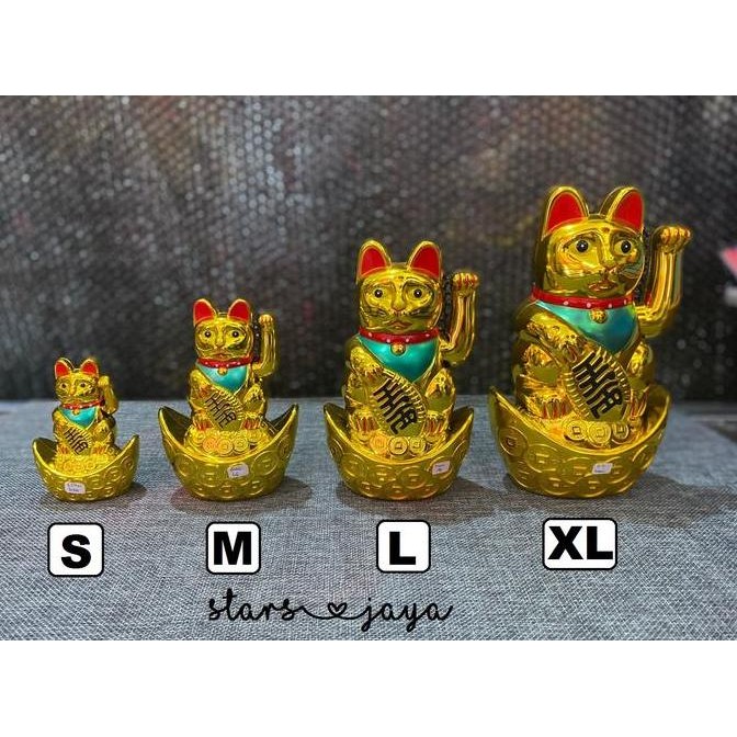 Hiasan Kucing Hoki Rejeki Tangan Bergerak Murah, Dekorasi