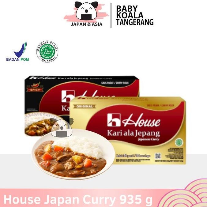 

TERLARIS House Japan Curry Roux 935 g Halal | Bumbu Kari Ala Jepang 50 Porsi ready