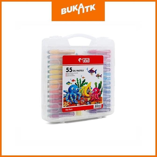 

ready Crayon TITI 55 Warna oil pastel