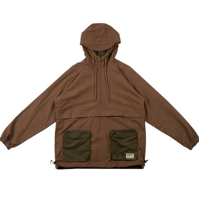 Grosir Jaket Ammossi Anambas Anorak Jacket - Tan