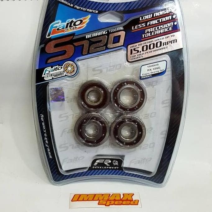 Bearing Lahar Faito Full Set S720 RXKing RX King Ceramic Keramik C4 C5