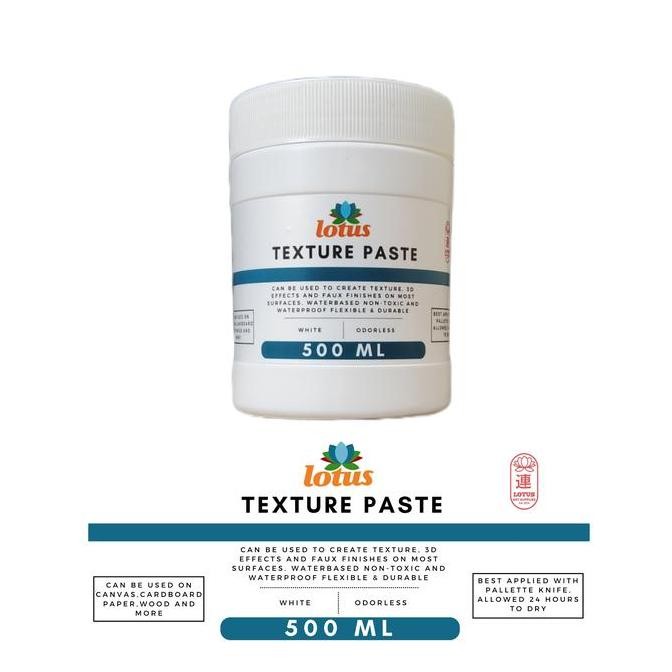 

ready Lotus Acrylic Texture Paste 500ml