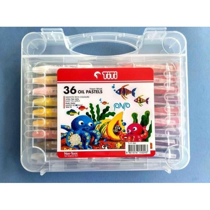 

ready CRAYON / OIL PASTEL TITI 36 ( SET ) ORIGINAL