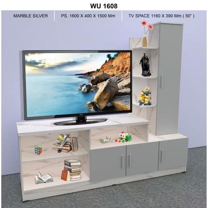 Terlaris Meja Tv / Meja Buffet Tv / Raktv Minimalis Wu 1608-1609 Furniture