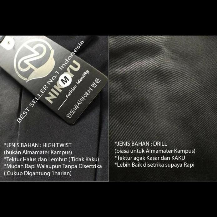 SETELAN EXECUTIVE BLAZER PRIA 5IN1 - SLIMFIT BRIAN BLACK HIGH TWIST murah