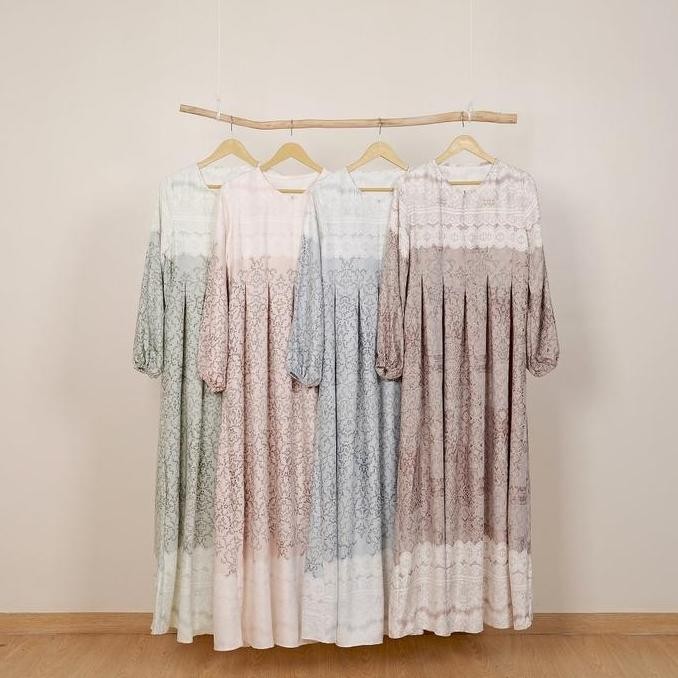 Baju Gamis Abaya Lebaran Terbaru Dress Muslim Syari Wanita Baju Gamis Acara Pesta Kondangan Pernikah