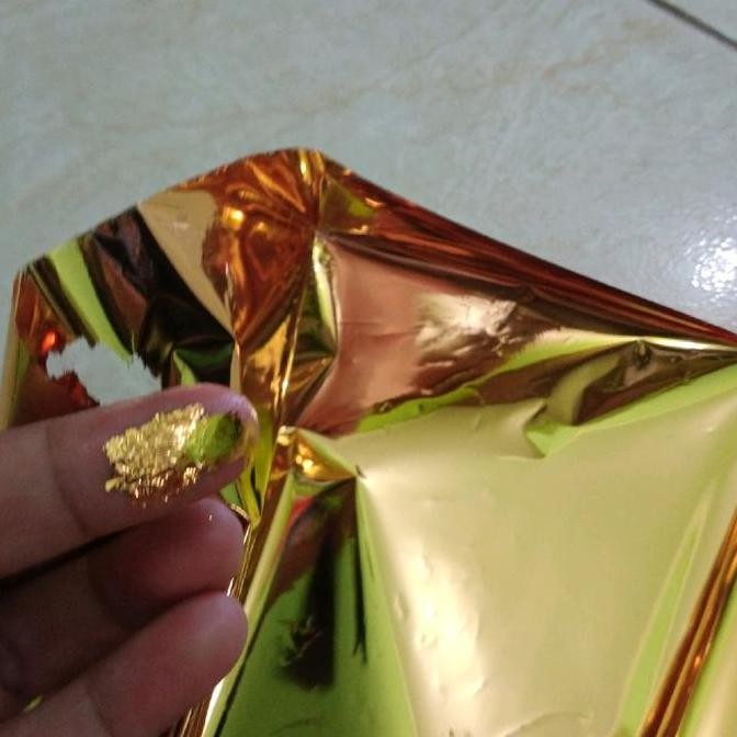 ready Cat Emas gosok Prada foil Plastik