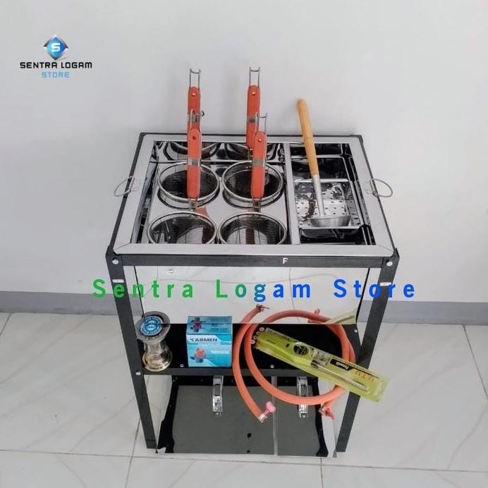 

Terlaris Panci Mie Ayam + Kuah + Sarang Bakso + Meja Boot 4 Lubang Set Lengkap
