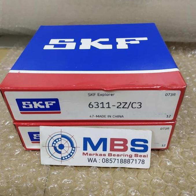BEARING 6311 ZZ C3 MERK SKF ASLI 6311 2Z C3
