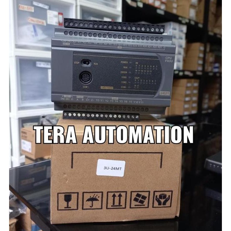 PLC FX3U 24MR FX3U-24MT RS232 RS485 24VDC PLC BEST SELLER
