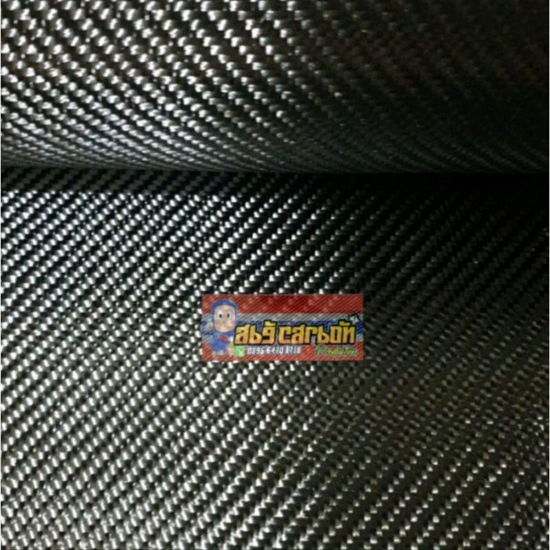 Tasya* Karbon Kevlar Carbon Kevlar Carbon Fiber Serat Bahan Karbon Kevlar Twill 3K 200Gsm Weblock