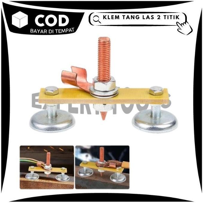 NEW Klem Las Magnet Alat Las Steker Magnetik Kepala Las tang travo las untuk Kabel Massa Klem Tang M