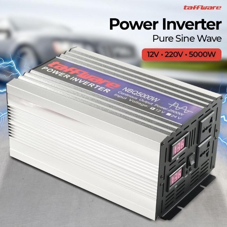 Power Inverter Pure Sine Wave DC 12V 24V to AC220V 5000W PSW 5000 WATT