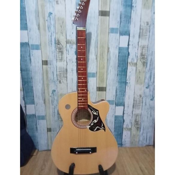 NEW ols shop banjarmasin-gitar baru shenshen original FG 310 Doble siluit atau Doble Lis mantap