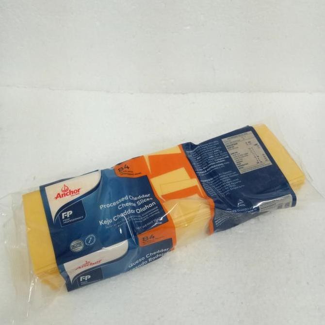 

Grosir Anchor Orange Sliced Cheese 84Pcs