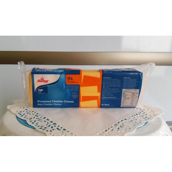 

Promo Anchor Cheddar Cheese 28 Slice 333Gr