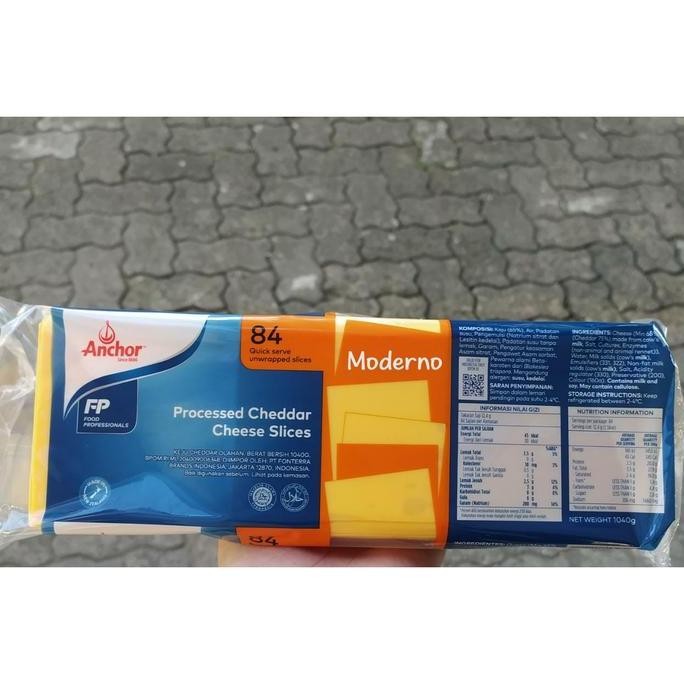 

Murah Anchor Processed Red Cheddar Cheese Slices 84 Slice