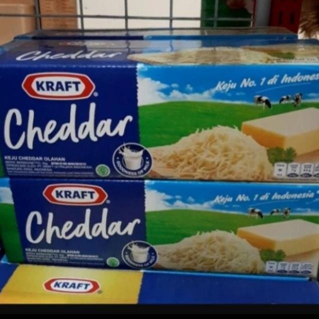 

Grosir Kraft Cheddar 2Kg / Keju Cheddar Kraft