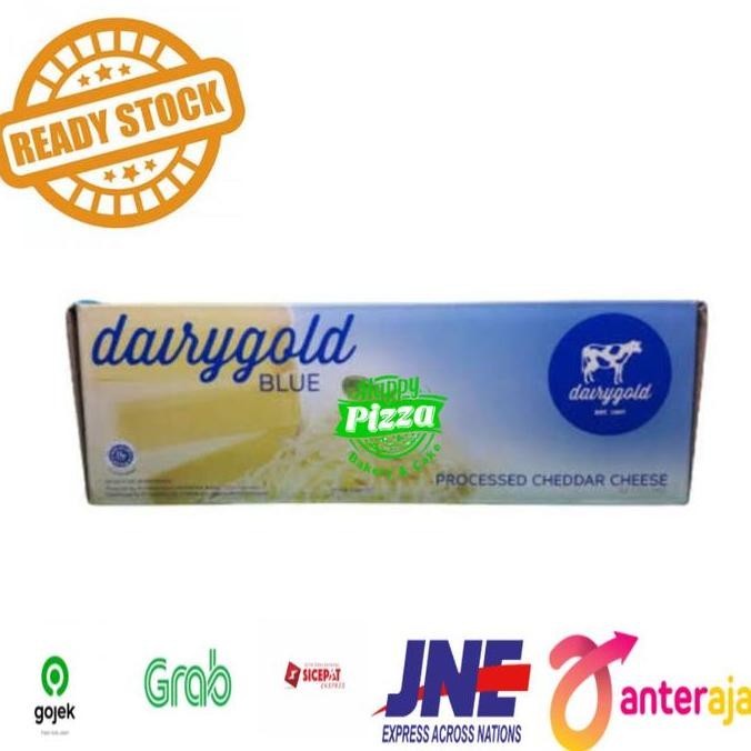 

Grosir Keju Dairy Gold Blue 2Kg Cheddar Original 100%